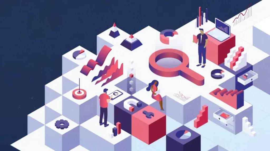 Marketing intelligence illustration