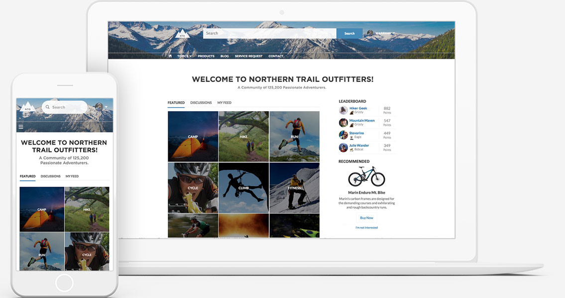 enterprise community platform by community cloud