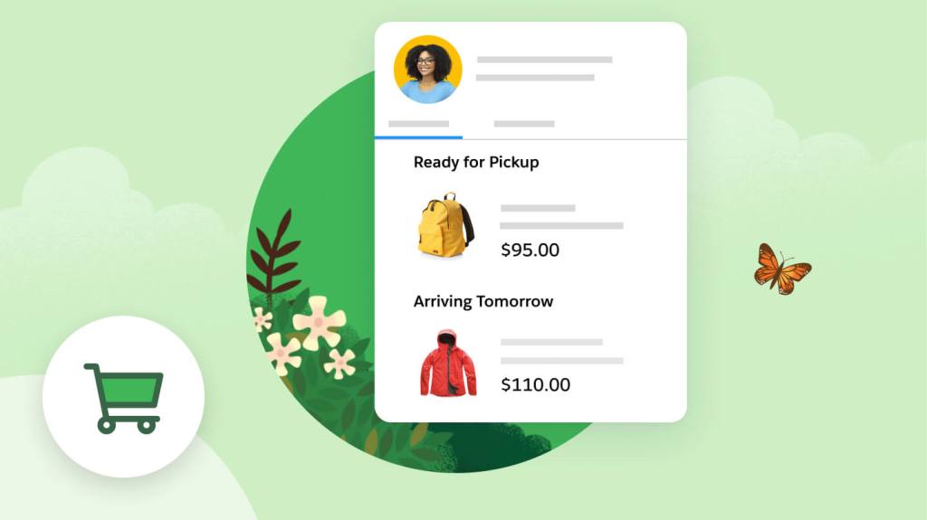 Storefront template screens including Design Your Store, Social, and Quick Reordering.