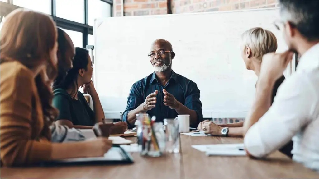 Generative AI experts having a discussion