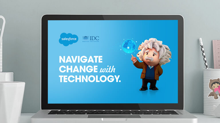 Image with IDC logo that says Navigate Change with Technology