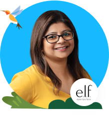 Image of Ekta Chopra, Head of Digital, e.l.f. Cosmetics