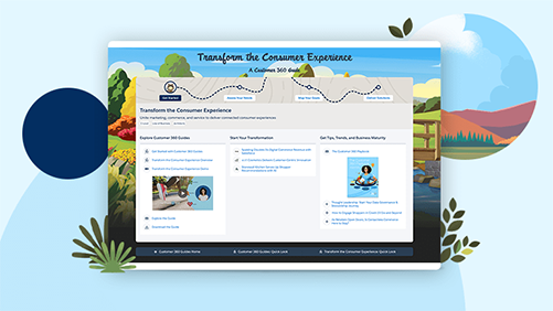 Experience Guides home page