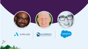 Headshots of webinar speakers