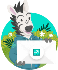 Zig holding an envelope