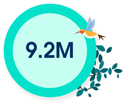 9.2 million daily slack messages