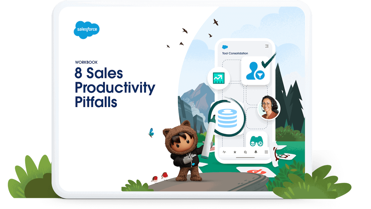 cover of the 8 sales productivity pitfalls and steps to avoid them article