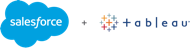 Salesforce + Tableau logo