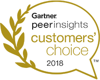 Gartner Peer Insights Customers' Choice 2018 logo